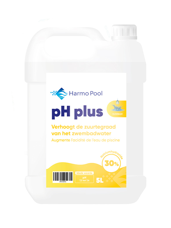 Vloeibare pH plus 14.9% (5L) (wegwerp bidon)